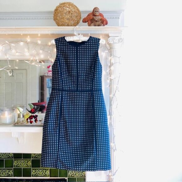 NWT J Crew Paneled Sheath Dress Foulard Print Elegant Office Holiday Party Sz 6M - Picture 2 of 5